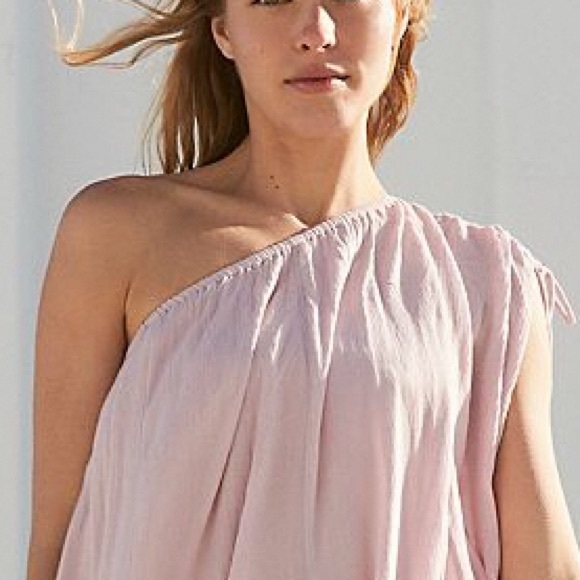 HOST PIC FREE PEOPLE CONVERTIBLE COLLECTION CELESTE CONVERTIBLE TUNIC SOFT PINK - Picture 4 of 8